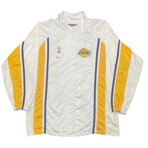Vintage Nike NBA 2000s Los Angeles Lakers Basketball Warm Up Jacket Kobe Bryant